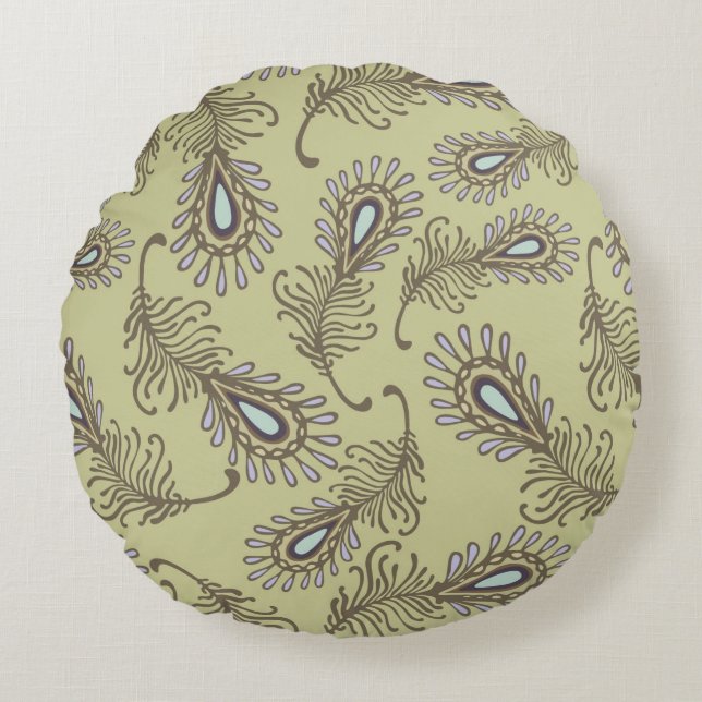 Ventilatorpatroon Rond Kussen (Voorkant)