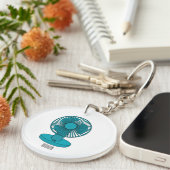 Ventilatortekening illustratie  sleutelhanger (Voorkant Rechts)