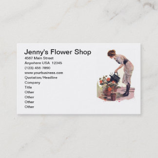 ventilatortuinend Plant, landschapsontwerp Visitekaartje