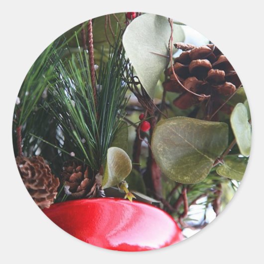 Ventilatorventilatoropstelling Ronde Sticker (Voorkant)