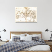 Vents Asia Canvas Afdruk (Insitu (Slaapkamer))