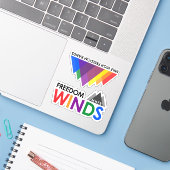 Vents de liberté et Stickers MHFB (Ordinateur portable avec iPhone)