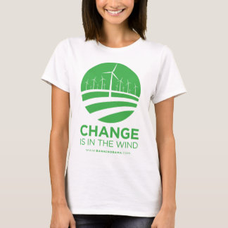 Vents d'Obama de bébé de changement - T-shirt de