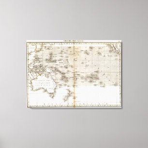 Vents Ocean Pacifique Canvas Afdruk