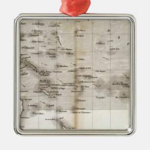 Vents Ocean Pacifique Metalen Ornament