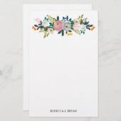 Ventuin van de bloem briefpapier (Voorkant / Achterkant)