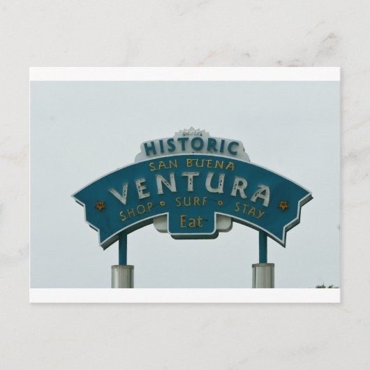 Ventura, CA Briefkaart (Voorkant)