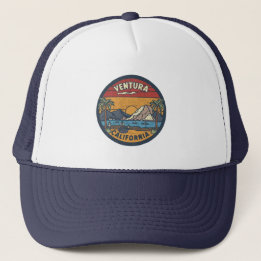 Ventura, California | Vintage Sunset Trucker Pet