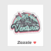 Ventura, Californië Sticker (Vel)