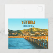 Ventura Pier Beach California  Briefkaart (Voorkant / Achterkant)