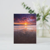 Ventura State Beach at Sunset Briefkaart (Staand voorkant)