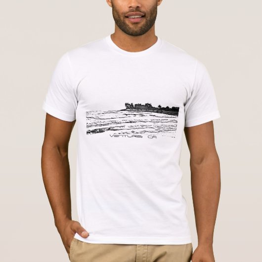Ventura Surfers Point T-shirt (Voorkant)