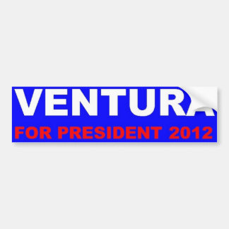 Ventura voor president 2012 bumpersticker