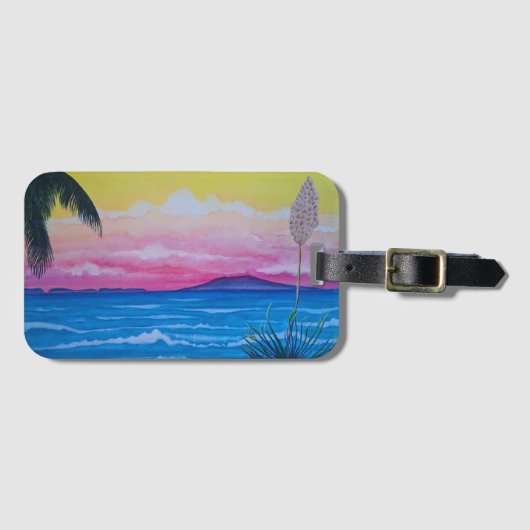 Ventura Zonsondergang Bagagelabel (Voorkant (horizontaal))