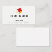 Venture Capitalist | Ondernemingen | Realtor Logo Visitekaartje (Voorkant / Achterkant)