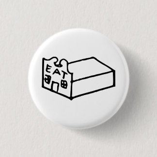 Venturi die leert uit Las Vegas Gedecorreerde Shed Ronde Button 3,2 Cm