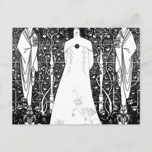 Venus Between Terminal Gods By Aubrey Beardsley Briefkaart