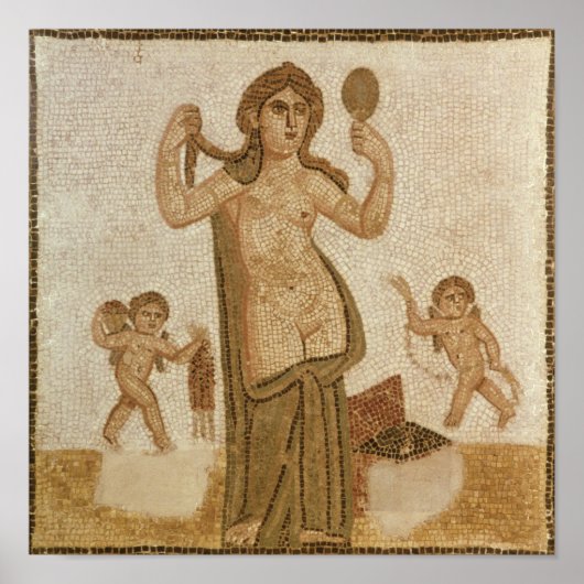 Venus bij haar Toilet Poster (Voorkant)