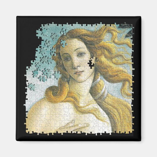 Venus Botticelli puzzle Magneet (Voorkant)