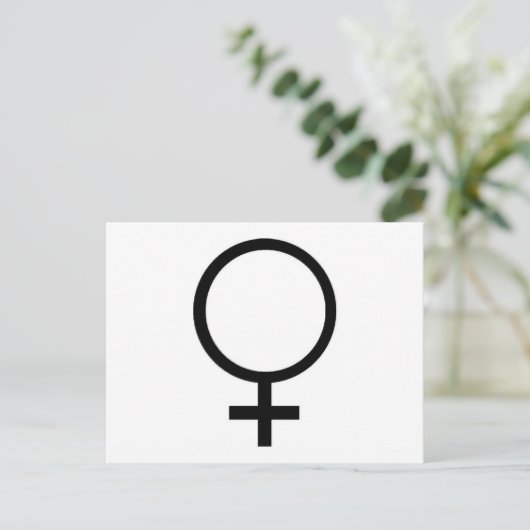 VENUS BRIEFKAART (Staand voorkant)