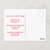 Venus Cyborg 10 Briefkaart (Achterkant)