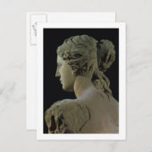 Venus de Milo, details van de achterkant van het h Briefkaart (Voorkant / Achterkant)
