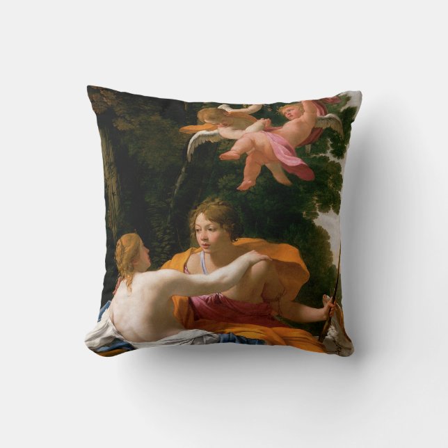 Venus en Adonis Kussen (Voorkant)