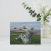 Venus en Cupid Briefkaart (Staand voorkant)