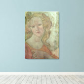 Venus en de drie Graces die cadeaus aan een jou aa Canvas Afdruk (Insitu (Houten vloer))