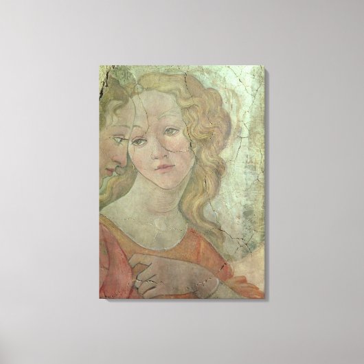Venus en de drie Graces die cadeaus aan een jou aa Canvas Afdruk (Voorkant)