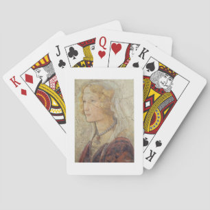 Venus en de drie Graces die Gifts aanbieden aan ee Pokerkaarten