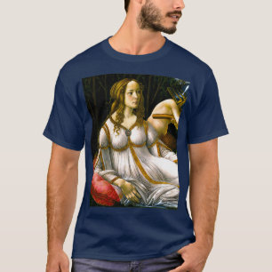 Venus en Mars door Sandro Botticelli 1483 Renaissa T-shirt