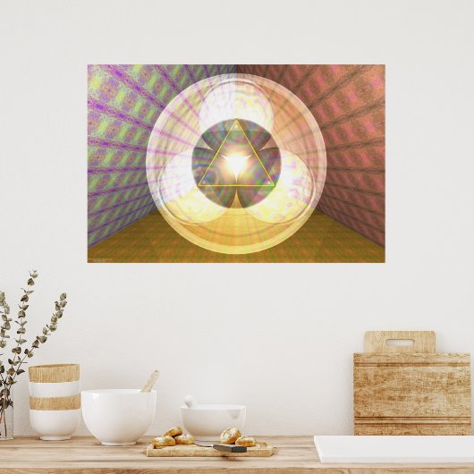 Venus en Mercury per Martineau Poster (Keuken)