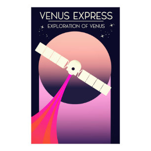 Venus Express Exploration of Venus Foto Afdruk