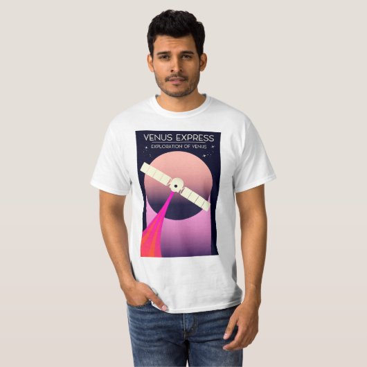 Venus Express Exploration of Venus T-shirt (Voorkant volledig)