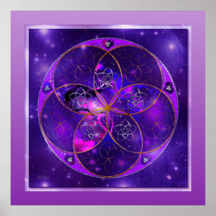 Venus Flower of Love fineART Universe Poster