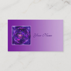 Venus Flower of Love fineART Universe Visitekaartje