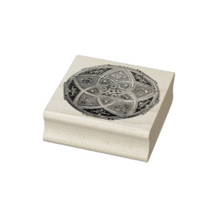 Venus Flower of Love - oriental antiek gold Rubberstempel