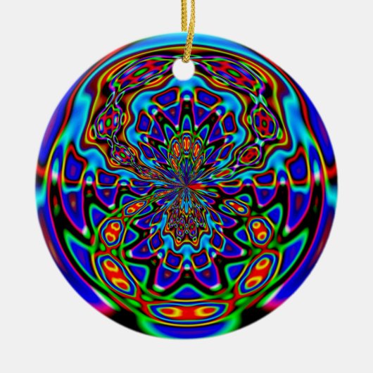 Venus Fly Trap Keramisch Ornament (Voorkant)