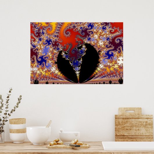 Venus Fly Trap Poster (Keuken)