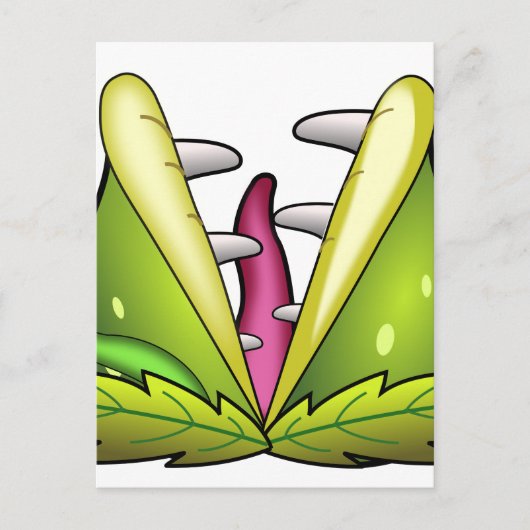 venus flytrap briefkaart (Voorkant)