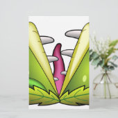 venus flytrap briefpapier (Staand voorkant)