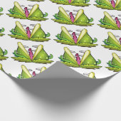 venus flytrap cadeaupapier (Hoek)