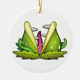 venus flytrap keramisch ornament