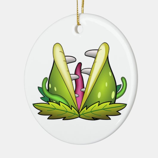 venus flytrap keramisch ornament (Links)