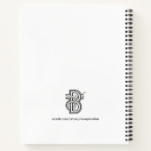 Vénus Flytrap Motif Carnet spiral (Dos)
