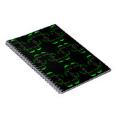 Vénus Flytrap Motif Spiral Carnet photo (Côté Droit)