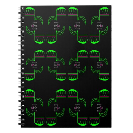 Vénus Flytrap Motif Spiral Carnet photo (Devant)