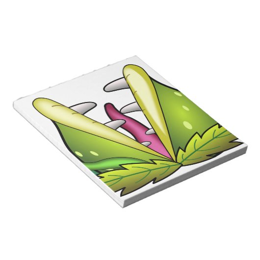 venus flytrap notitieblok (Schuin)