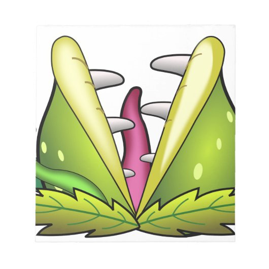venus flytrap notitieblok (Voorkant)